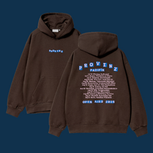Lade das Bild in den Galerie-Viewer, PROVINZ PAZIFIK-OPENAIRS Hoodie braun
