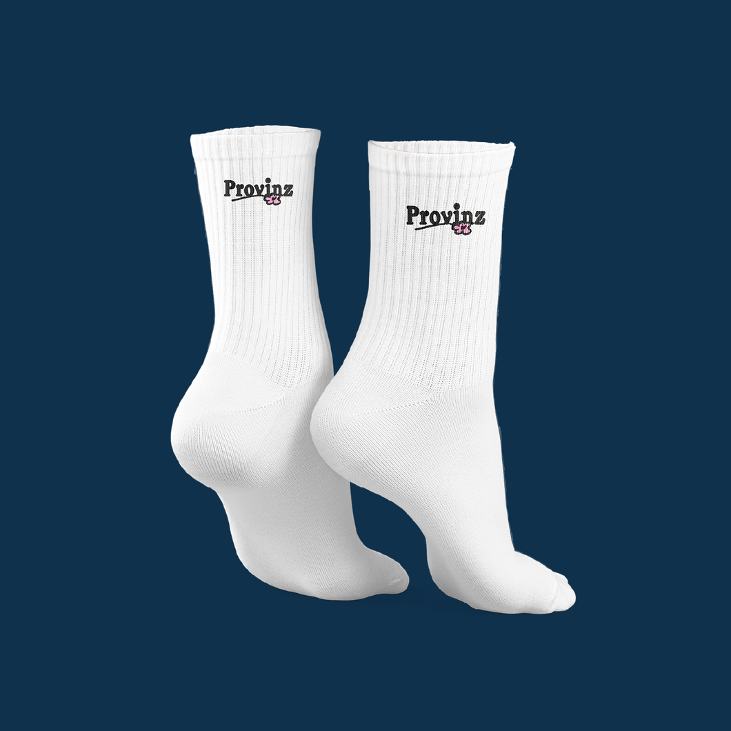 PROVINZ Socken weiß